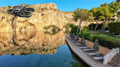 Lake Vouliagmeni: A unique landscape in Greece (Avata 2)