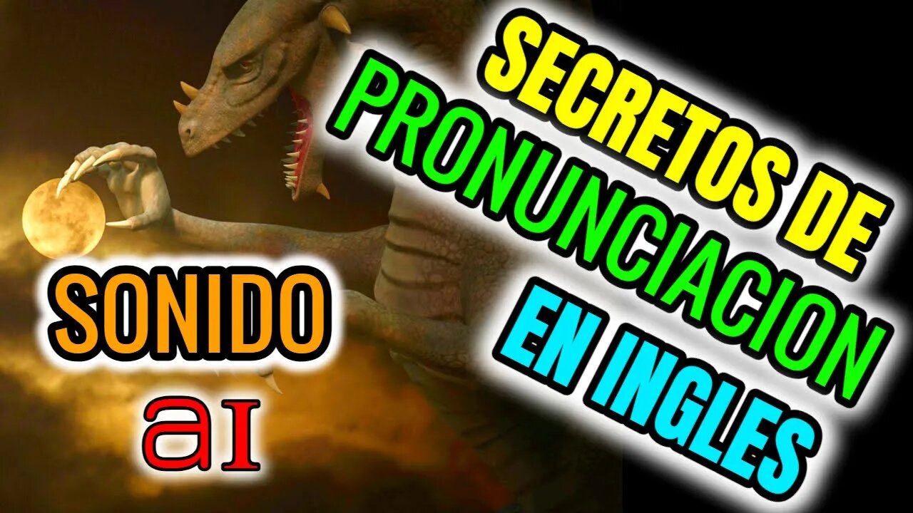 Secretos de pronunciacion en ingles ✅ | Sonido | fonema / aɪ / | IPA