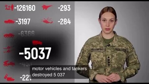 Ukrainian report on Russian losses