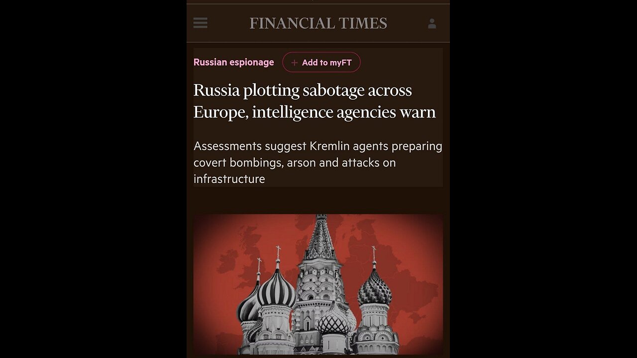 ⚠️⚠️⚠️ Russia is not bluffing.