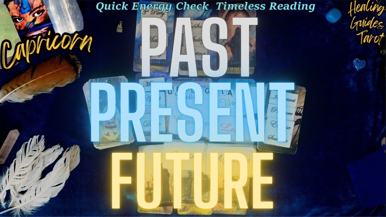 Capricorn 💥 Quick Energy Check💥 PAST PRESENT FUTURE💥TIMELESS READING💥 Posted 12/2/2024