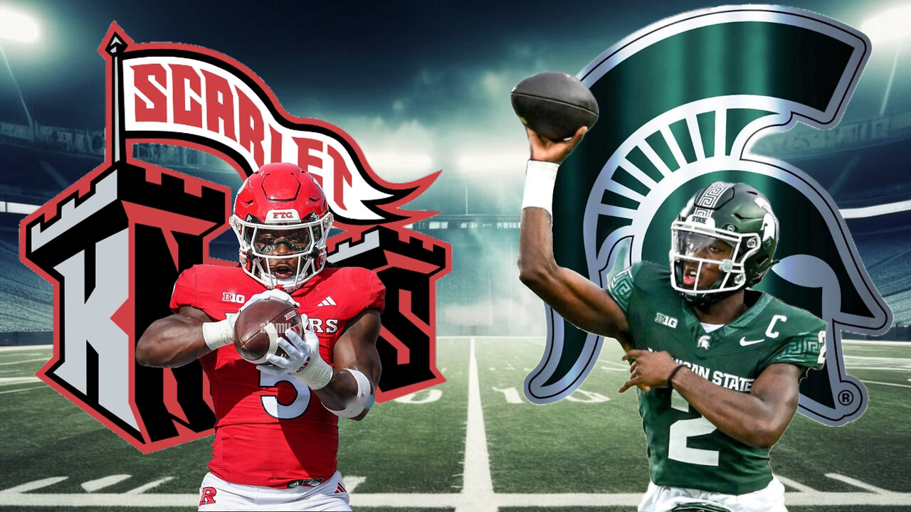 Rutgers Scarlet Knights at Michigan State Spartans preview. If the Spartans win they are Bowl bound.