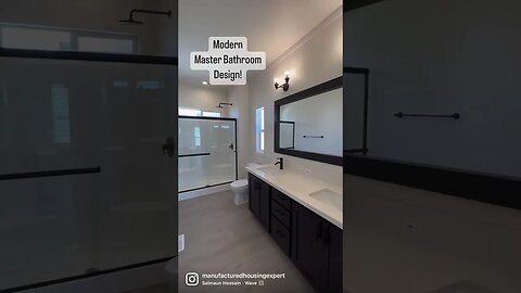 Best Modern Master Bathroom!