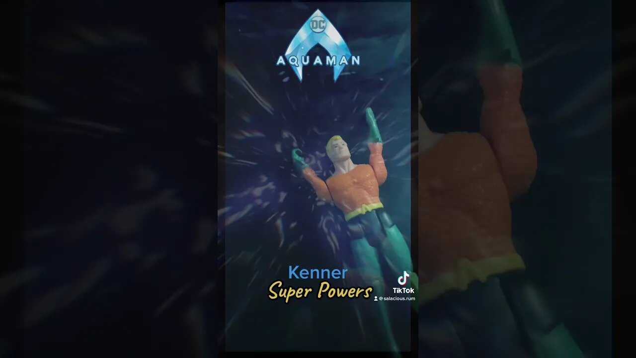 DC Super Powers - Aquaman (Kenner 1984) #actionfigure #toy #comic #mla