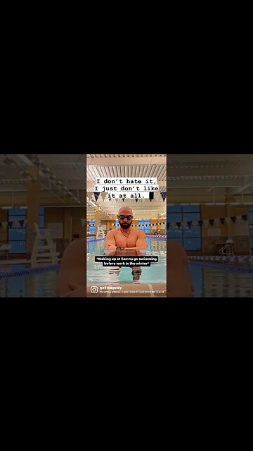 Winter swimming 🤮#fitness #comedy #shorts