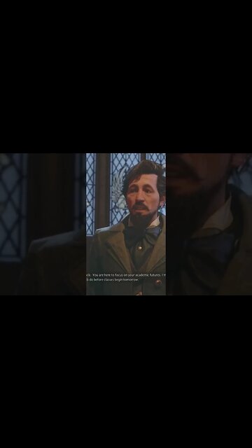 Hogwarts legacy headmaster black is kind of a jerk