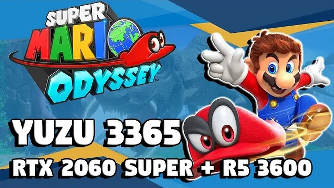 YUZU EA 3365 - SUPER MARIO ODYSSEY RTX 2060 SUPER + RYZEN 5 3600 (LINK NA DESCRIÇÃO)