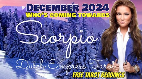 SCORPIO ♏️ ASTROLOGY & TAROT 🌅Who and what to expect 💕| December Monthly reading