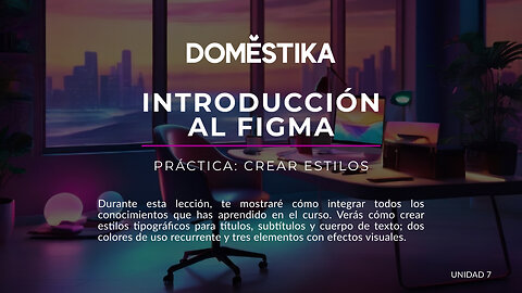 CURSO DOMESTIKA - Introducción al FIGMA - Práctica-crear estilos - 7