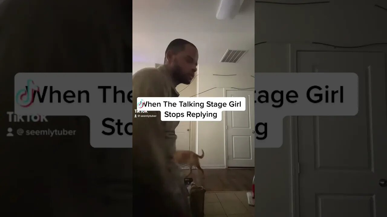 When she stops replying