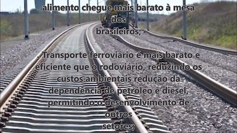 NOSSO MITÃO RETOMADA DO DESENVOLVIMENTO DA MALHA FERROVIÁRIA / GOVERNO JAIR BOLSONARO: