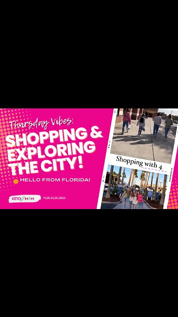 Florida Thursday Vibes: Fun At The City! | Keto Mom Vlog