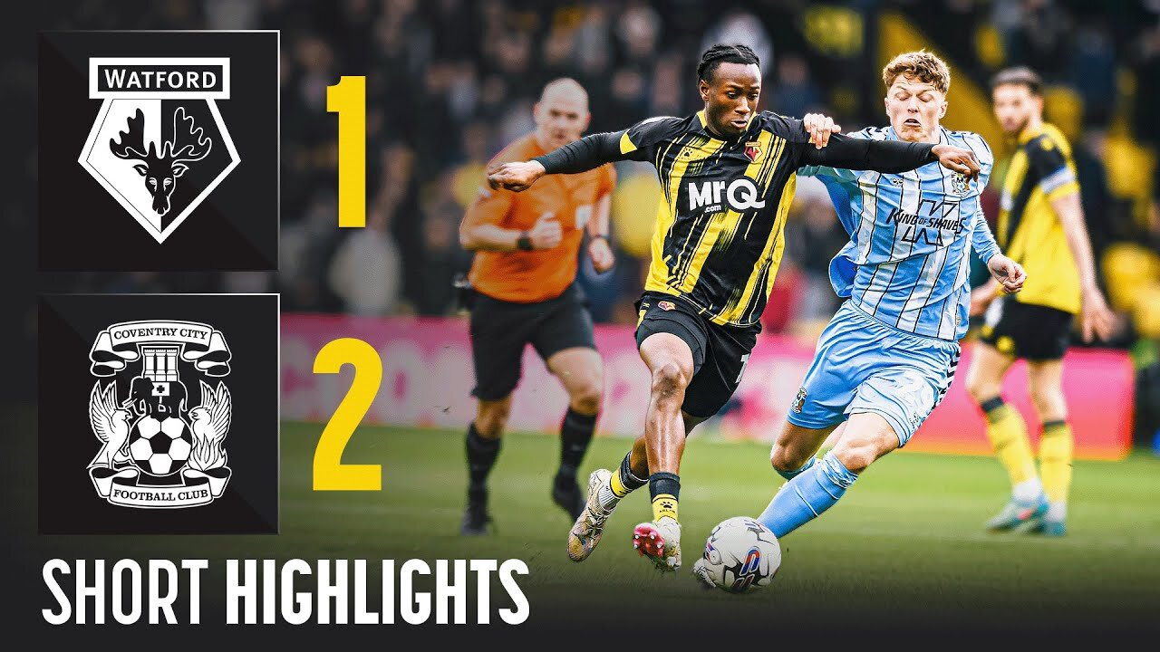 SIX GOAL THRILLER! _ Coventry City v Watford extended highlights_2