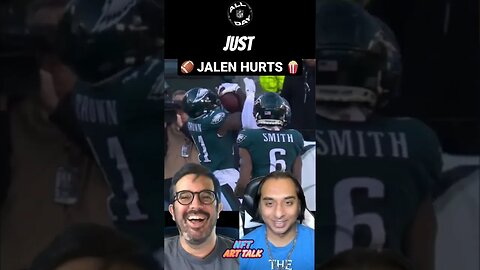 🤯 Jalen Hurts AJ Brown Philadelphia Eagles Super Bowl #nfl #superbowl #nftarttalk