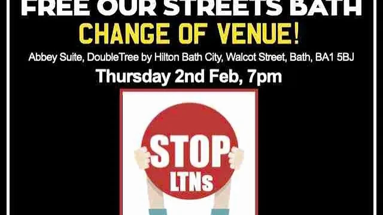 Free Our Streets: Bath - Live Debate