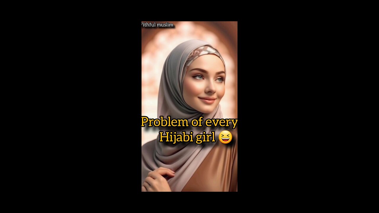 Problem of every Hijabi girl🤣#shorts#1million views