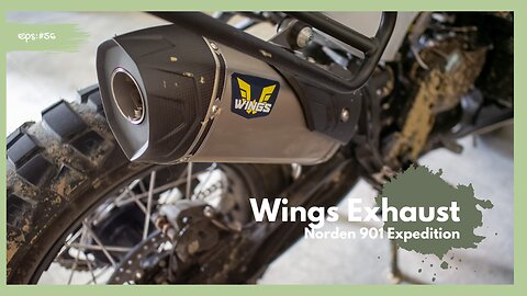 Norden 901 Sound Upgrade: Stock vs. Wings Titanium Exhaust—Hear the Difference!