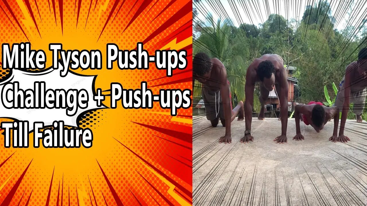 Mike Tyson pushups Routine