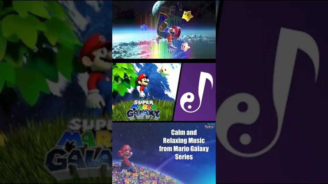 listen to the super mario galaxy game soundtrack and stay calm and relaxed-track #2