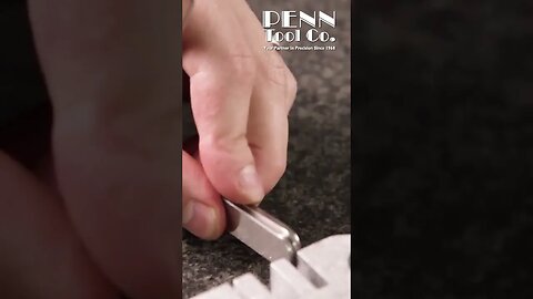 Using a Thickness Gage to Check a Slot