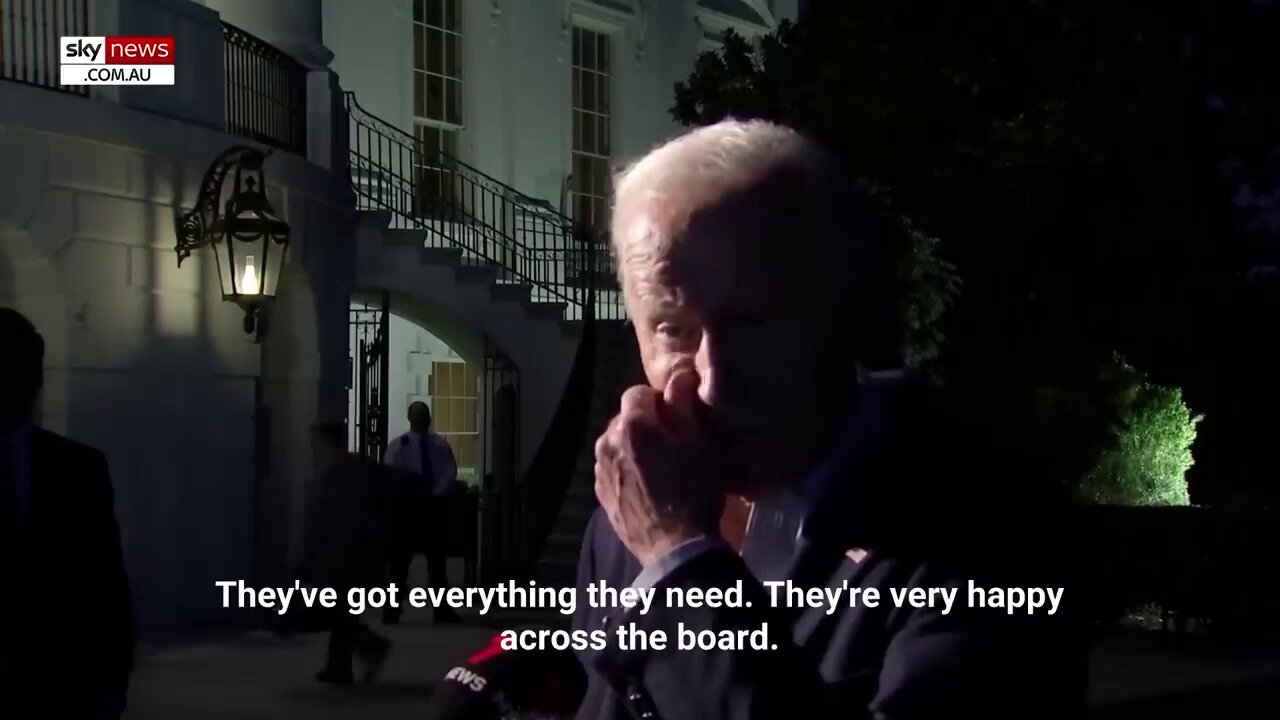 Joe Biden forgets Hurricane Helene happened, then claims, "They're Very Happy" when reminded 🤦‍♂️