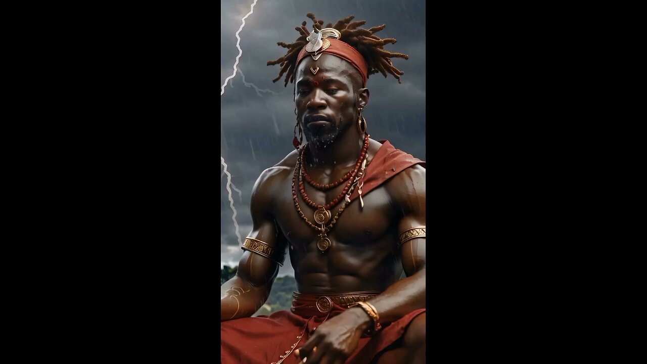 Orisha Shango art render