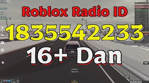 Dan Roblox Radio Codes/IDs