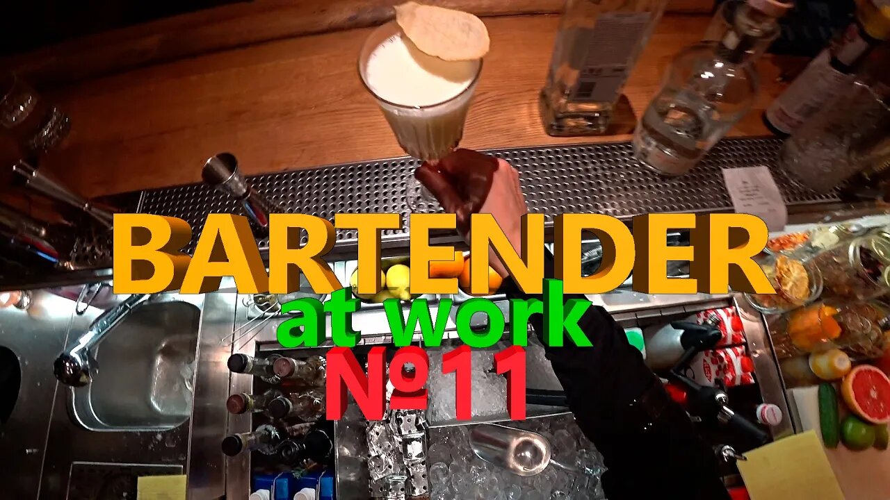 Bartender at work #11. Pear sour by Mr.Tolmach