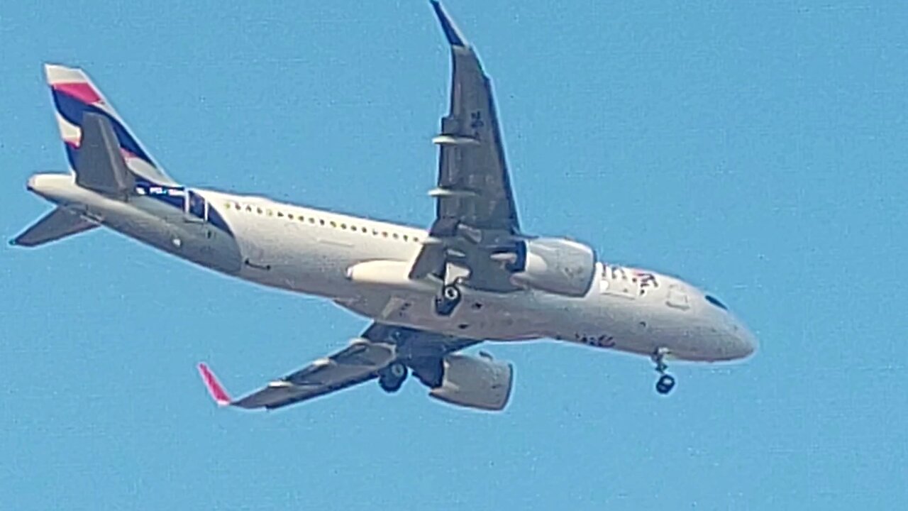 Airbus A320NEO PR-XBR coming from São Paulo to Fortaleza
