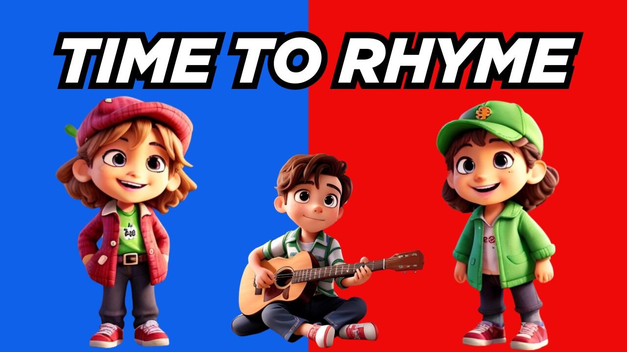 Time to Rhyme | Music Video For Kids | Nursery Rhymes | Bright Spark Stattion