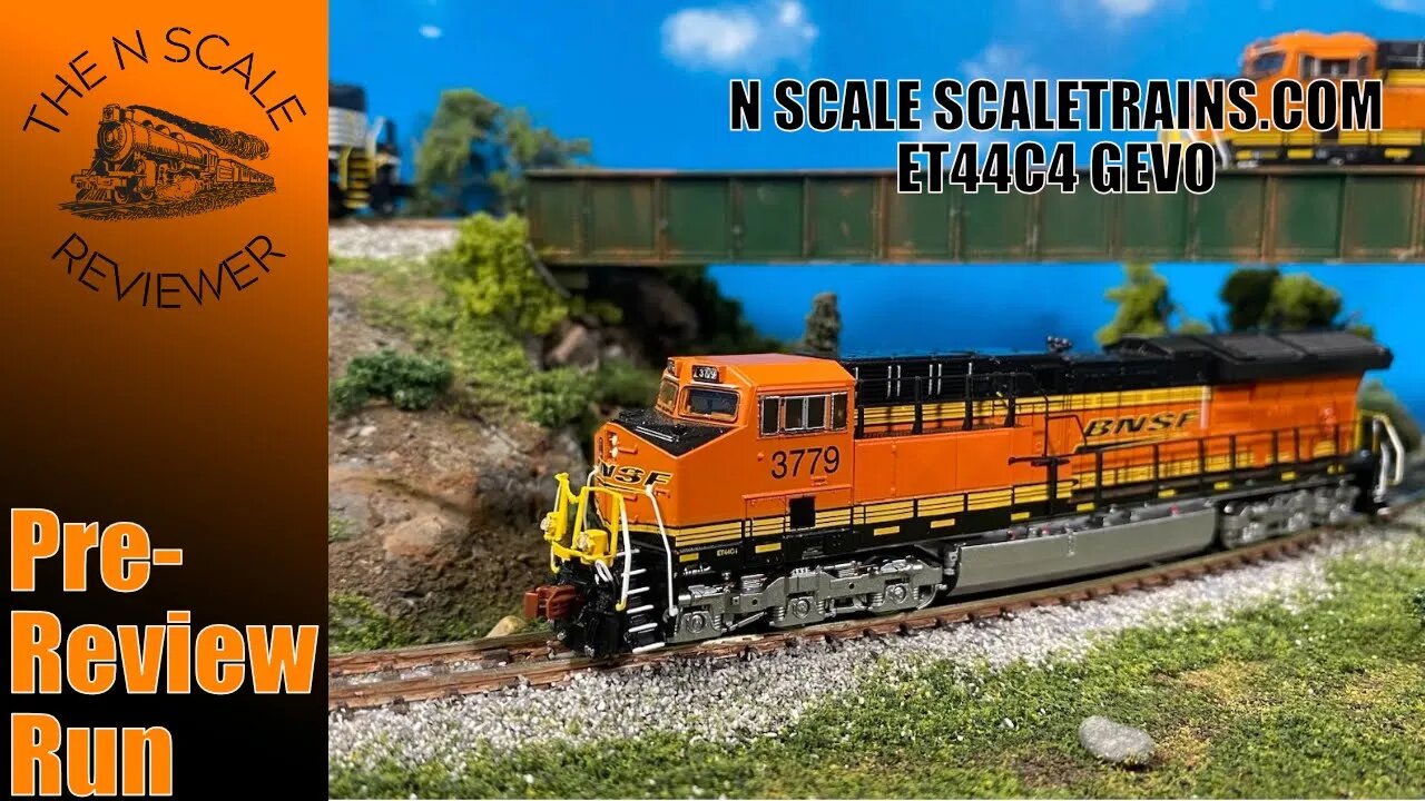 Pre-Review Run: N Scale Scaletrains.com Operator ET44C4 Gevo