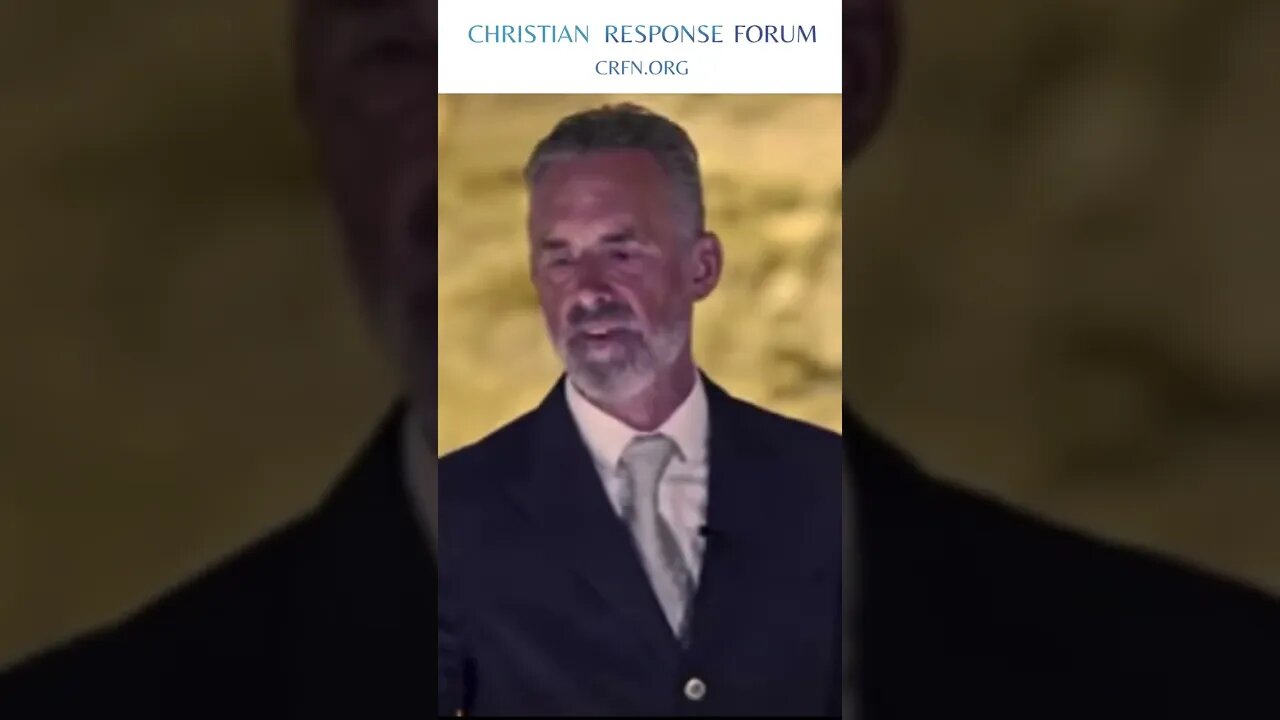 Ignoring God is a pathway to Hell: Jordan Peterson - #christianresponseforum #shorts #jordanpeterson