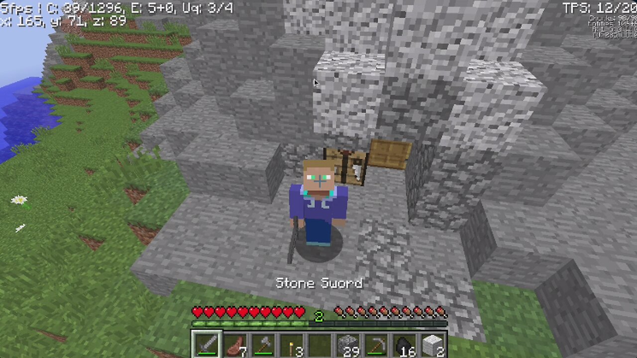 Minecraft Let's play #3 More Iron acquired!!!!