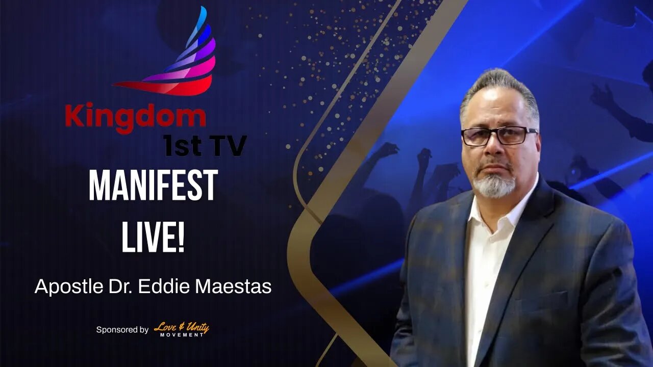 Special Re-Broadcast of Manifest Live! with Apostle Eddie Maestas