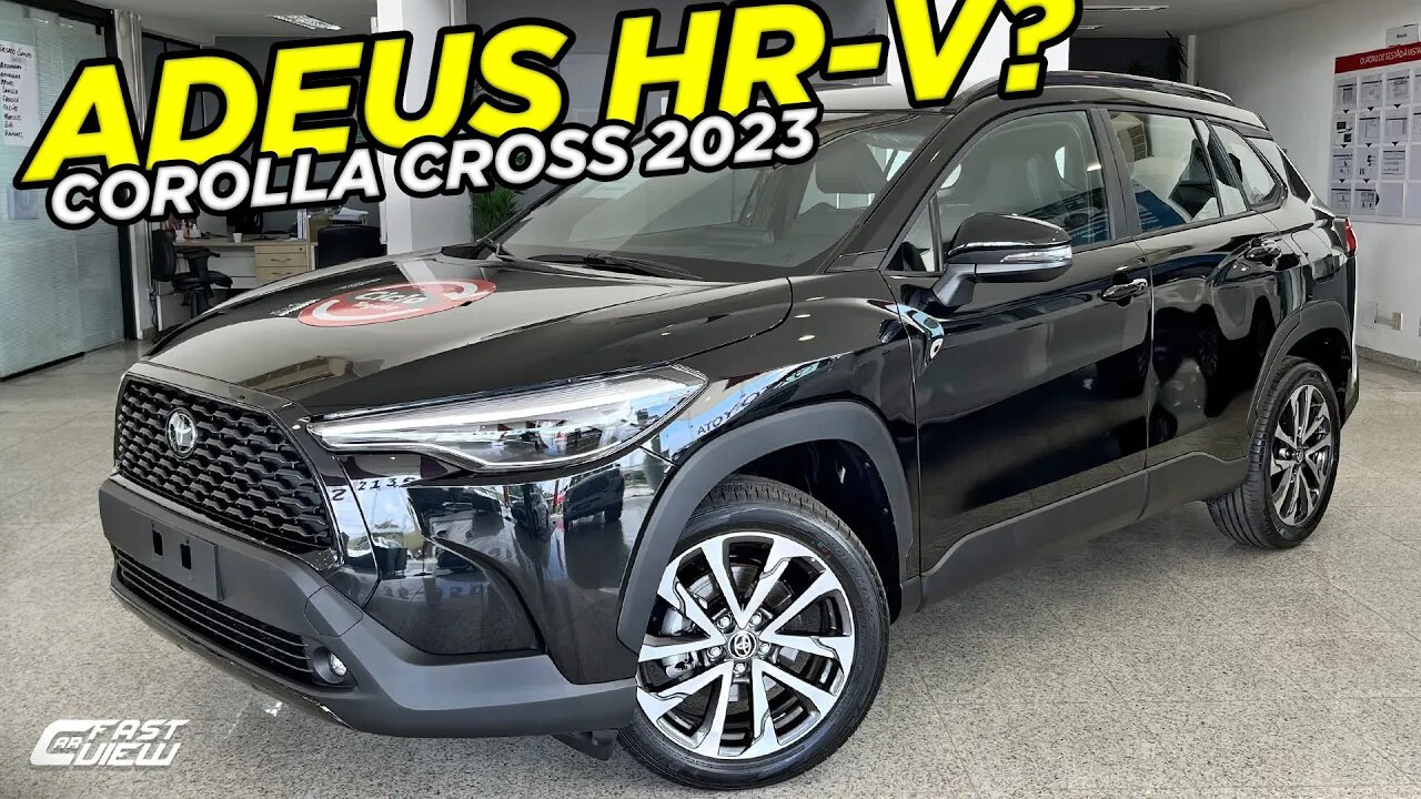 NOVO TOYOTA COROLLA CROSS XRE 2023 AGORA MAIS SEGURO COM 7 AIRBGS E ACC É MELHOR OPÇÃO NA CATEGORIA?