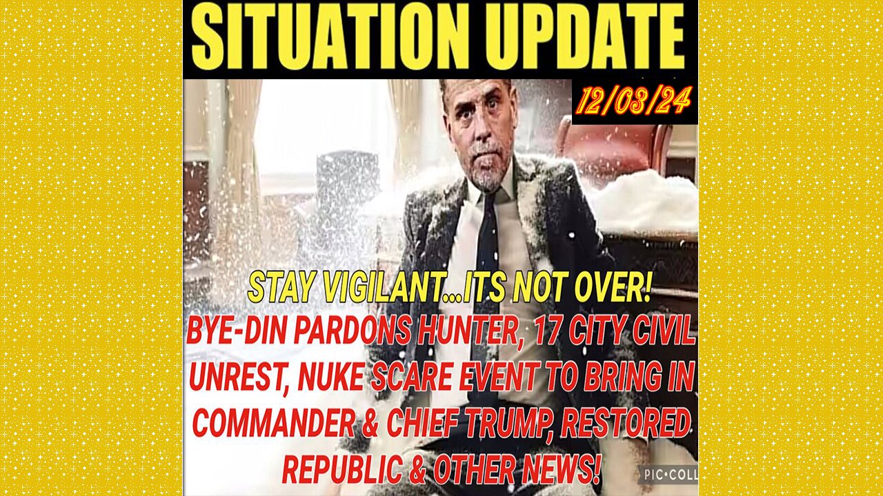 SG Anon. Juan O Savin ~ Situation Update 12/3/24 ~ Restored Republic > Judy Byington- Q+ White Hats