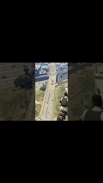 Bike vs avião no #gta5 quem ganha?