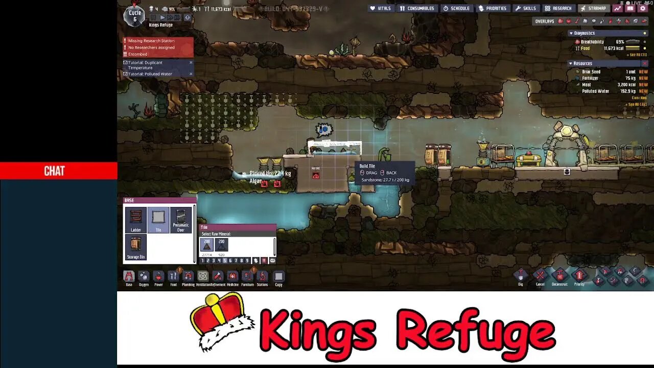 Playing Oxygen Not Included