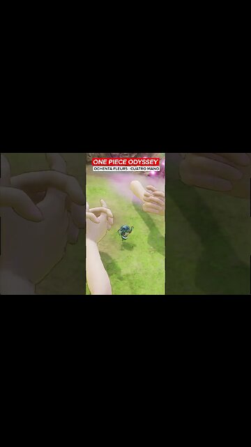 ONE PIECE ODYSSEY - OCHENTA FLEURS CUATRO MANO | Nico Robin [4K 60FPS] #shorts