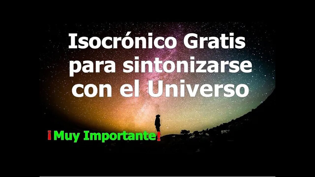 ESCUCHAR ESTA FRECUENCIA VIBRATORIA TE HARÁ RESONAR EN SINTONÍA CON EL UNIVERSO