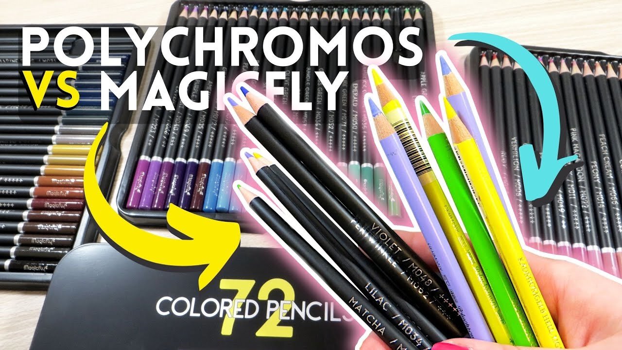 CHEAPER Polychromos Alternative? 🖍️ Oil Based Colored Pencils