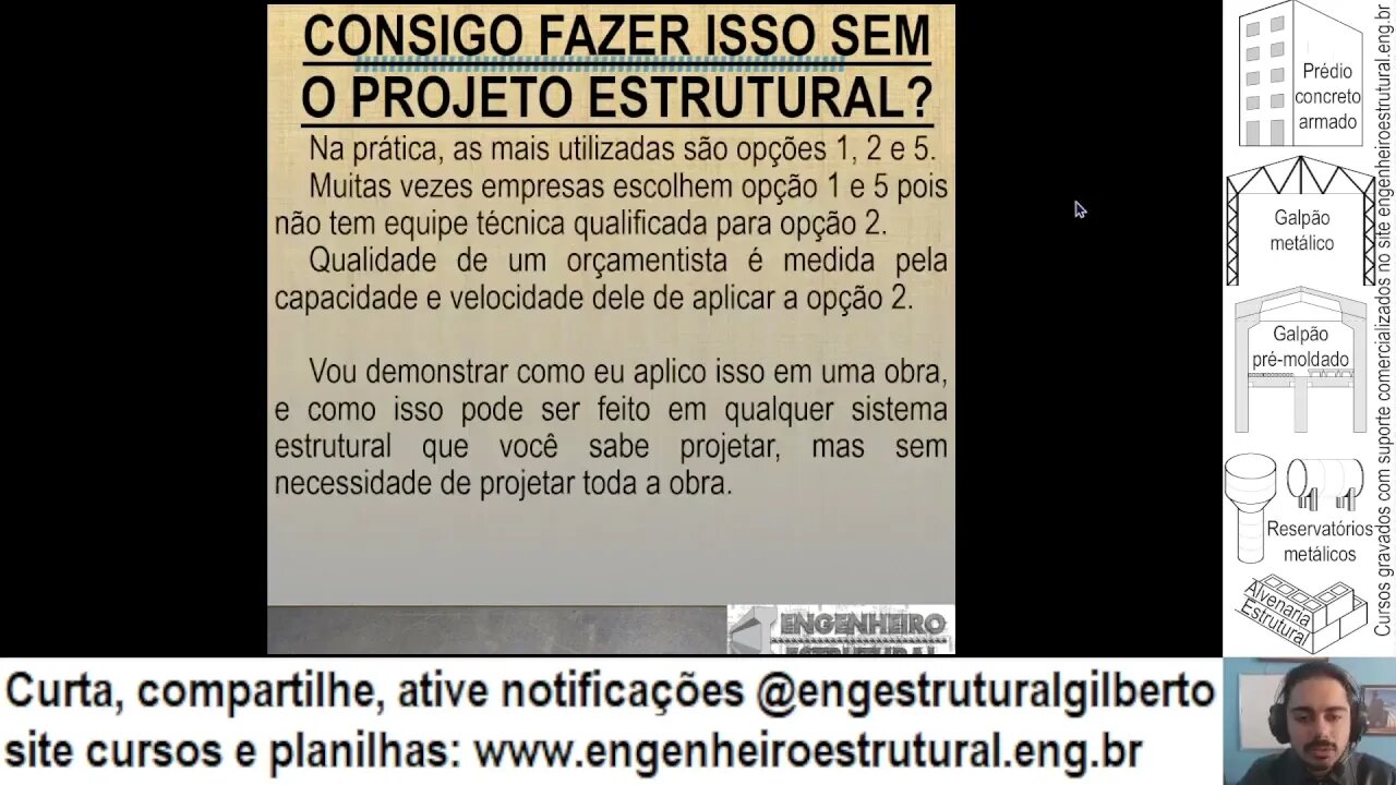 PlanilhaComo calcular quantitativo para orçamento de uma estrutura #engestrutural