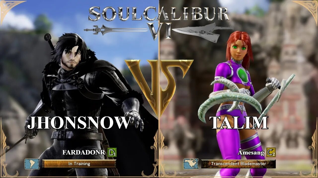 SoulCalibur VI — FARDADONR (Jhnonsnow) VS Amesang (Talim) | Xbox Series X Ranked