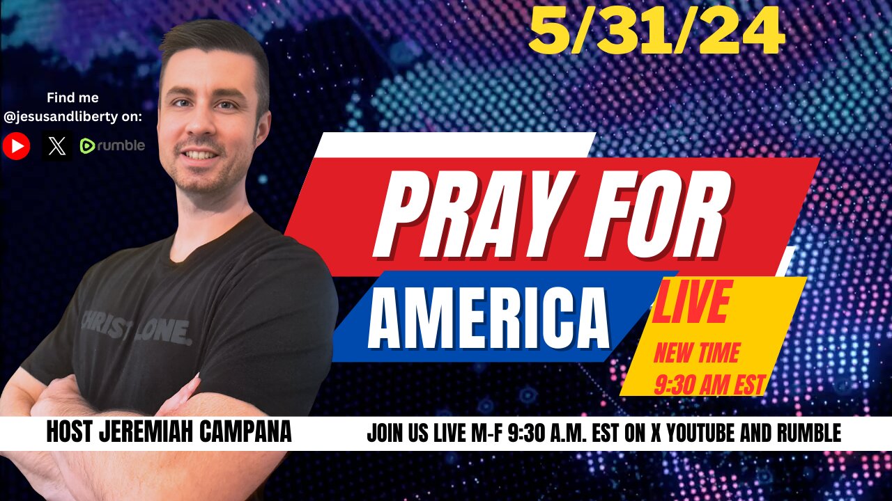 Pregnancy Center Attacks & Pride | Pray For America LIVE 5/31/24