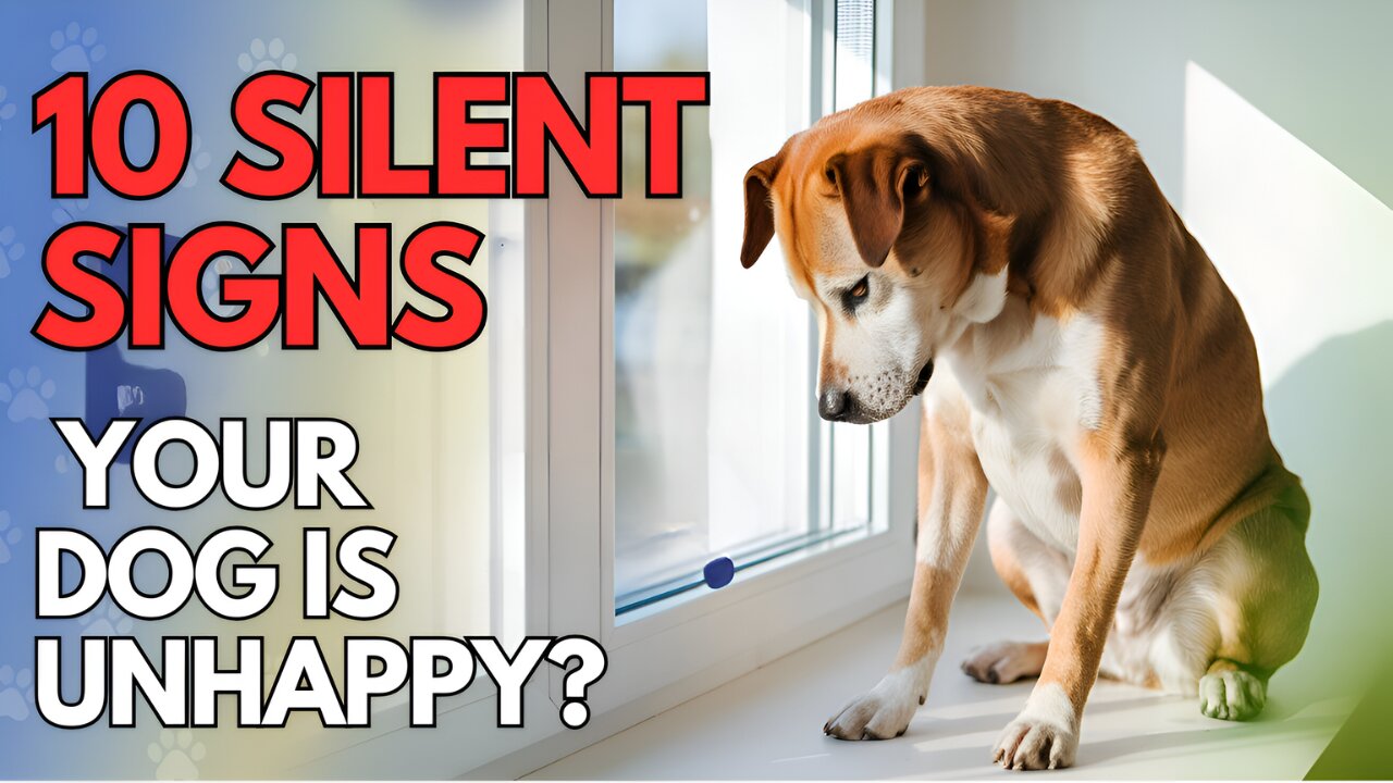 10 Silent Signs Your Dog Is Unhappy 😟 | 🐶 Dog Behavior Tips You Need to Know!