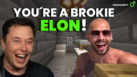 Elon Musk and Andrew Tate are Banned from Minecraft