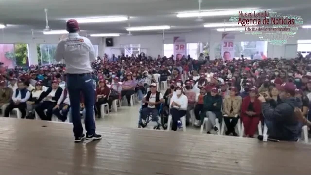 JR es el primer candidato en visitar el último rincón de Tamaulipas