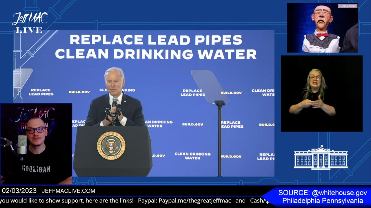 #LIVE: Old Man Walter and Hyena Harris on Water Infrastructure Investment