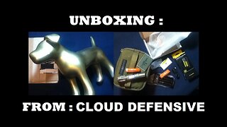 UNBOXING 112: Cloud Defensive. "MCH Moonshine" Flashlight and Free ATB (which random colors sent?)