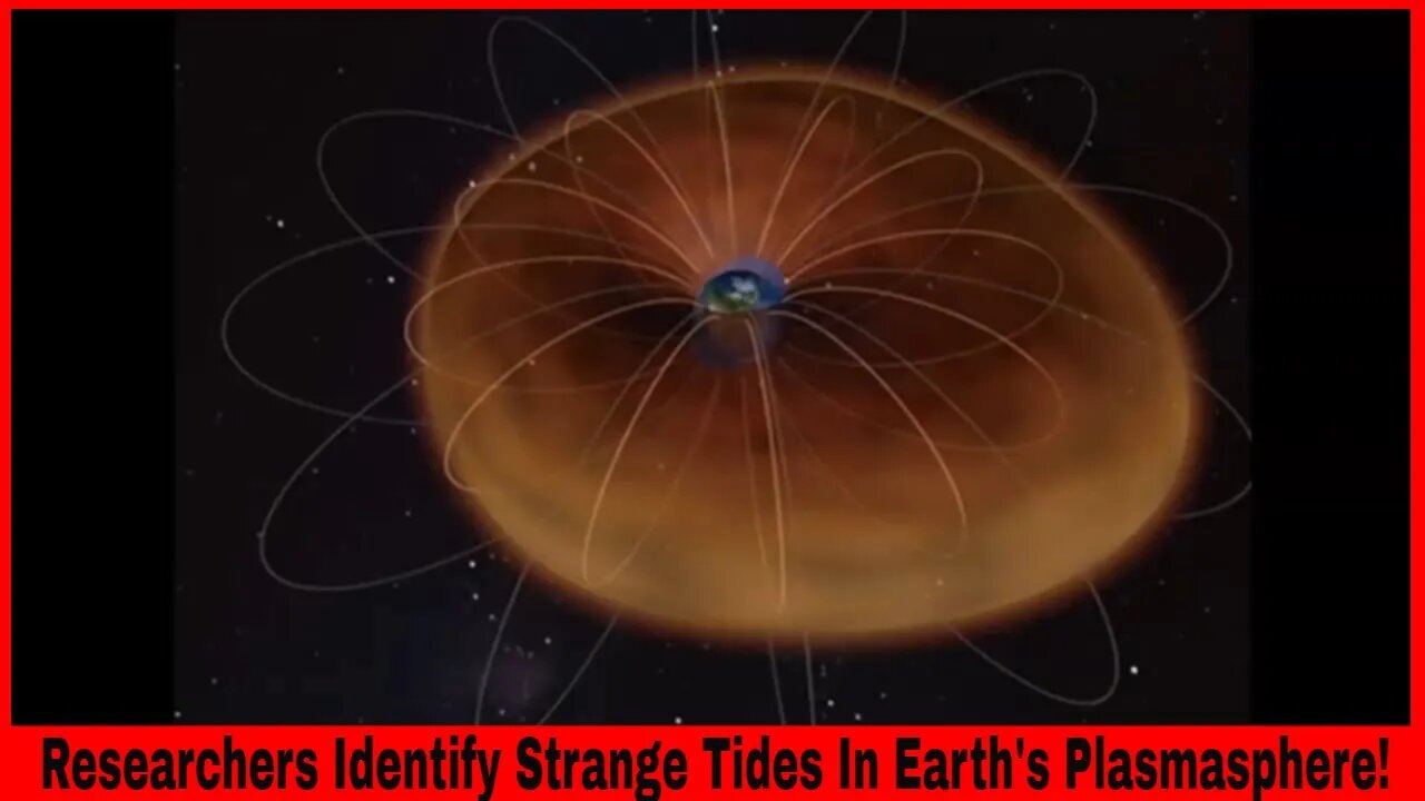 Researchers Identify Strange Tides In Earth's Plasmasphere!